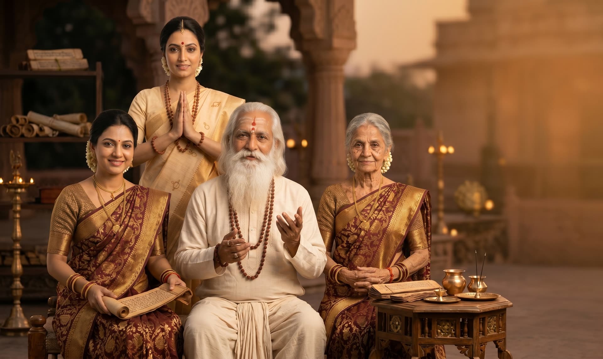 Our senior acharyas — classical Vedic astrology advisory panel
